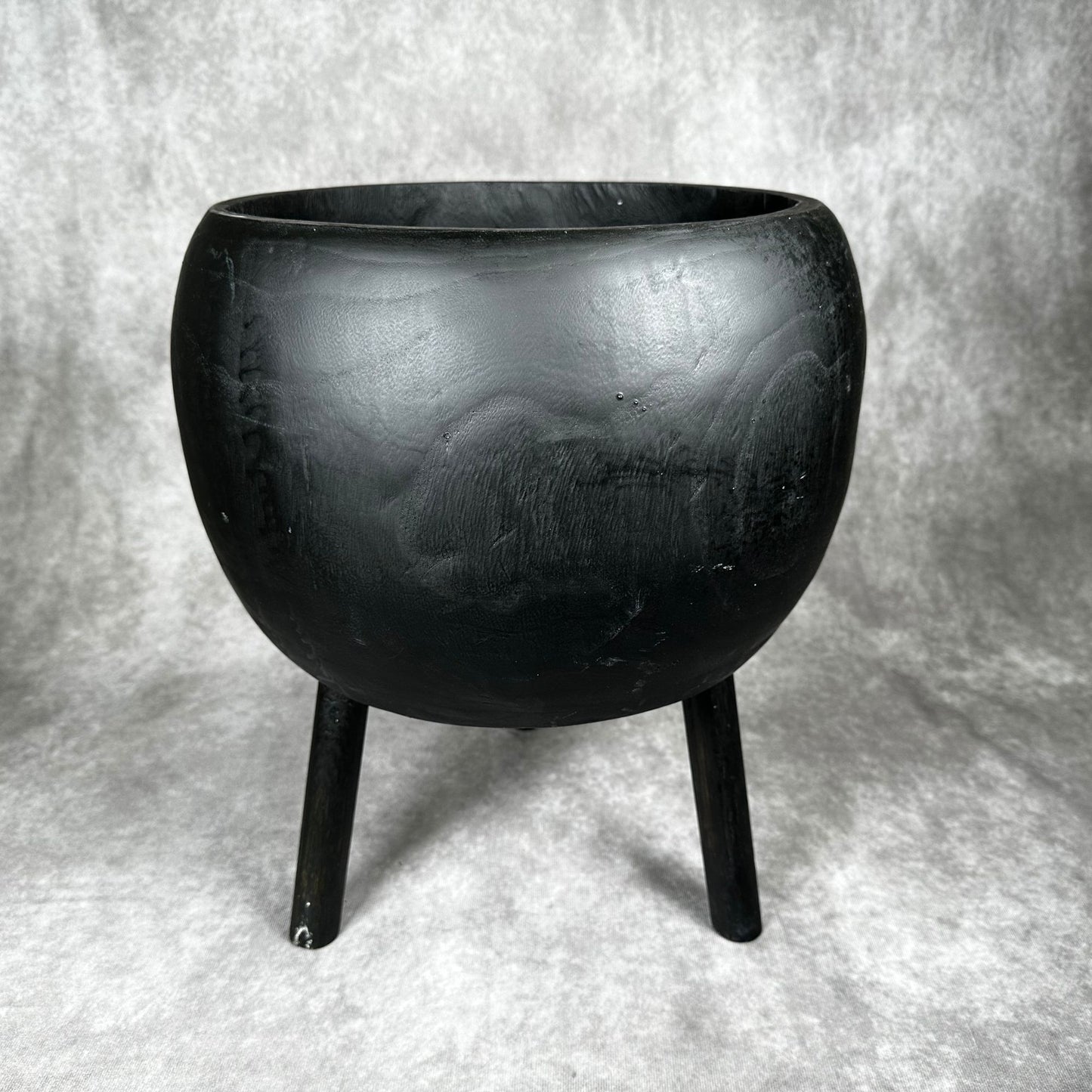 Modern Mid-Century Planter Paulownia Wood