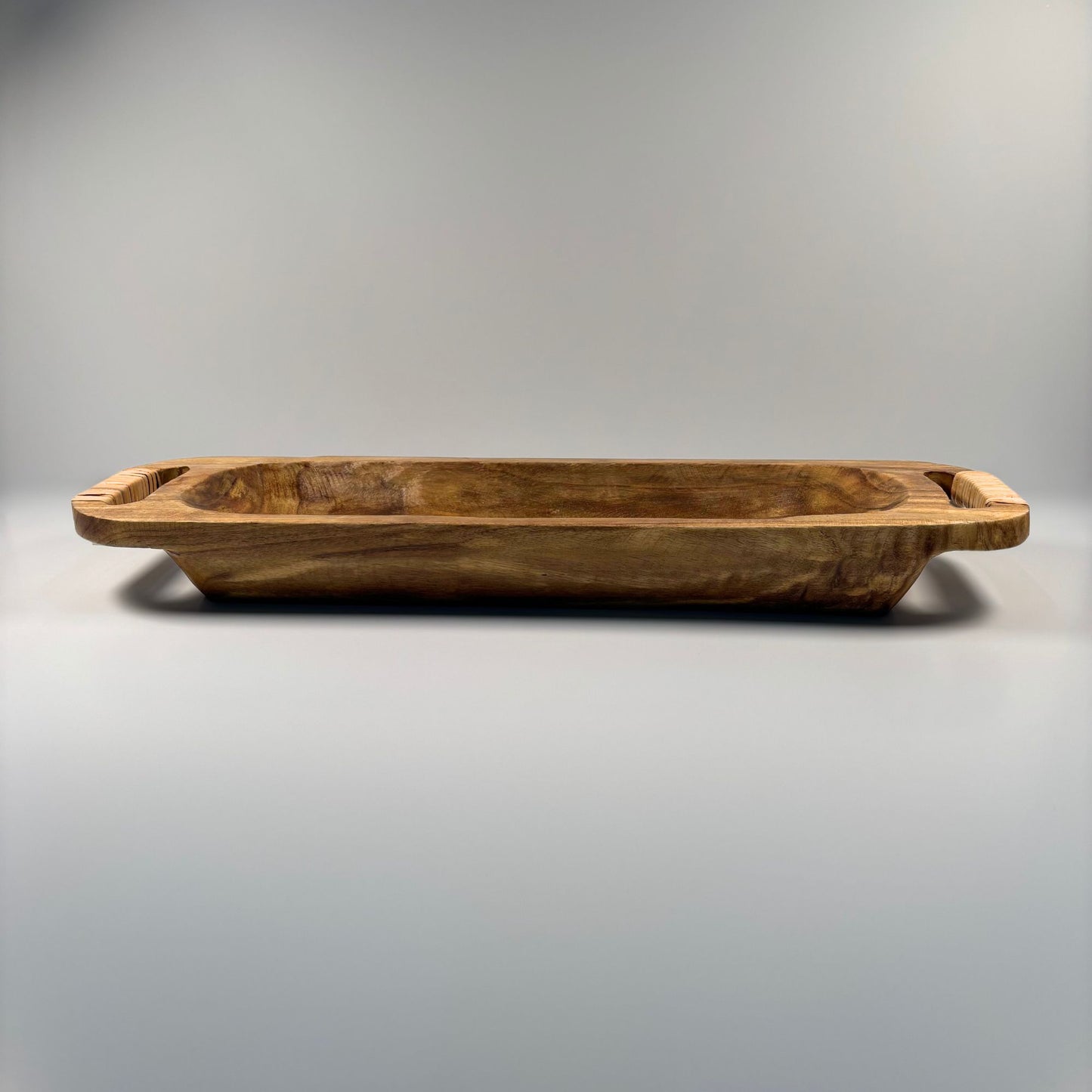 Natural Teak Wood Serving Tray