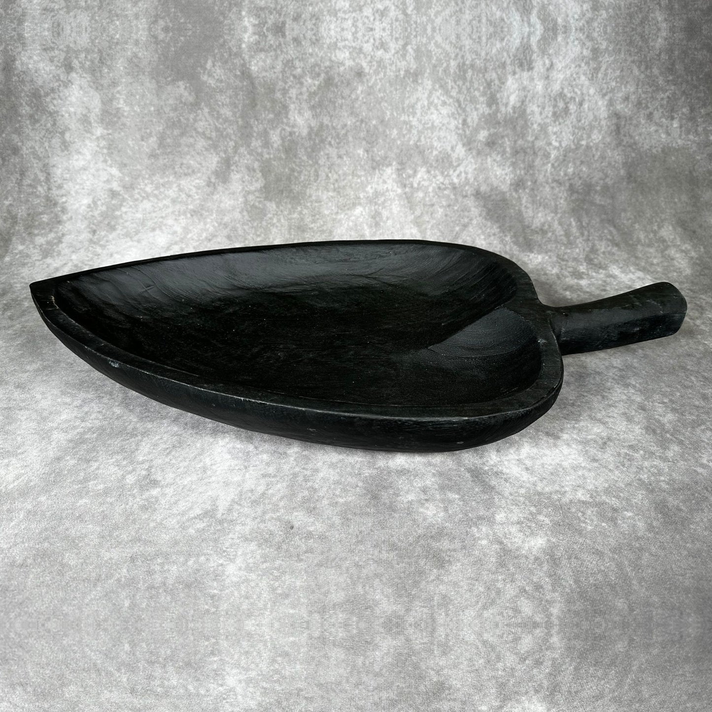 Handcrafted Leaf-shaped Wooden Tray