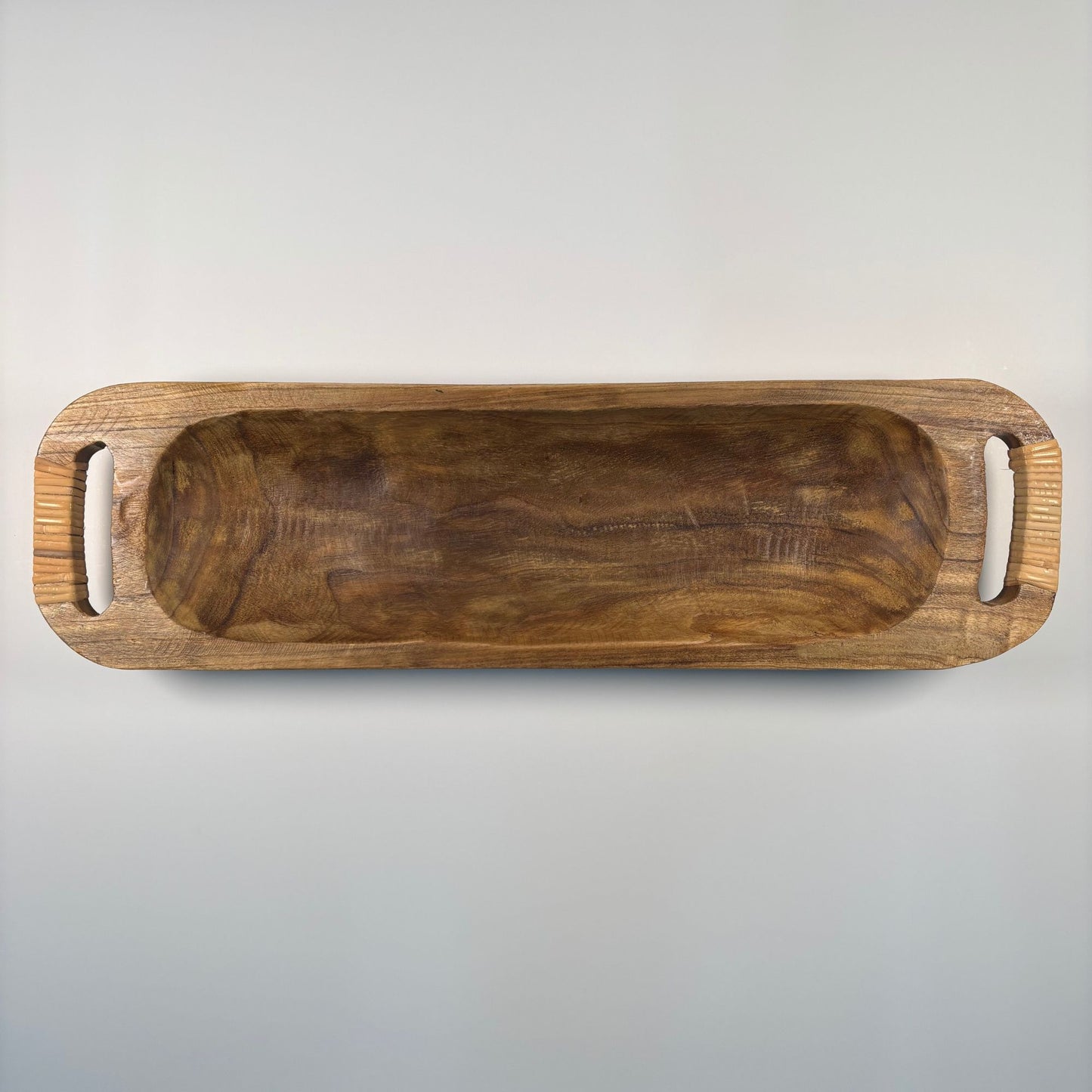 Natural Teak Wood Serving Tray