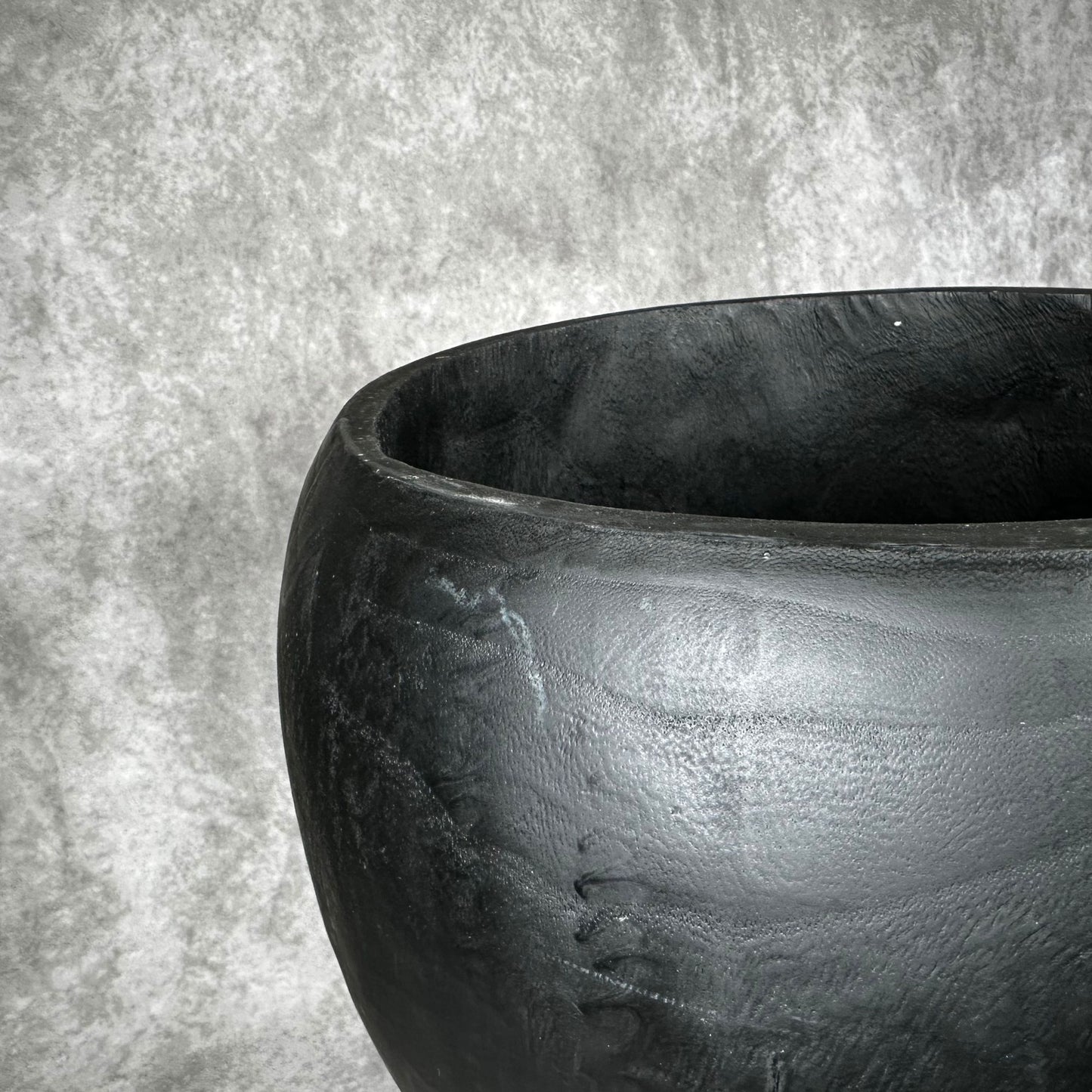 Modern Mid-Century Planter Paulownia Wood