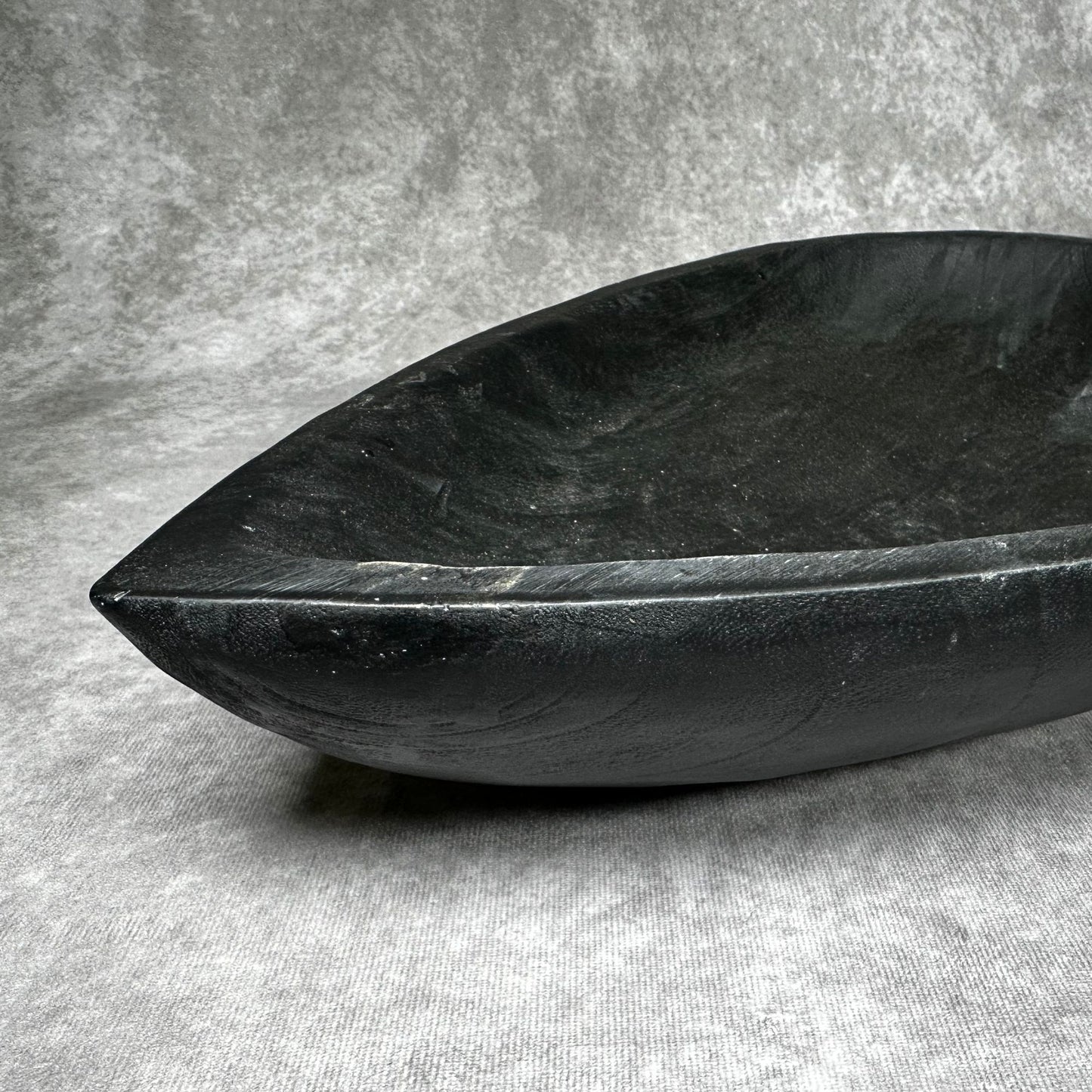 Handcrafted Leaf-shaped Wooden Tray
