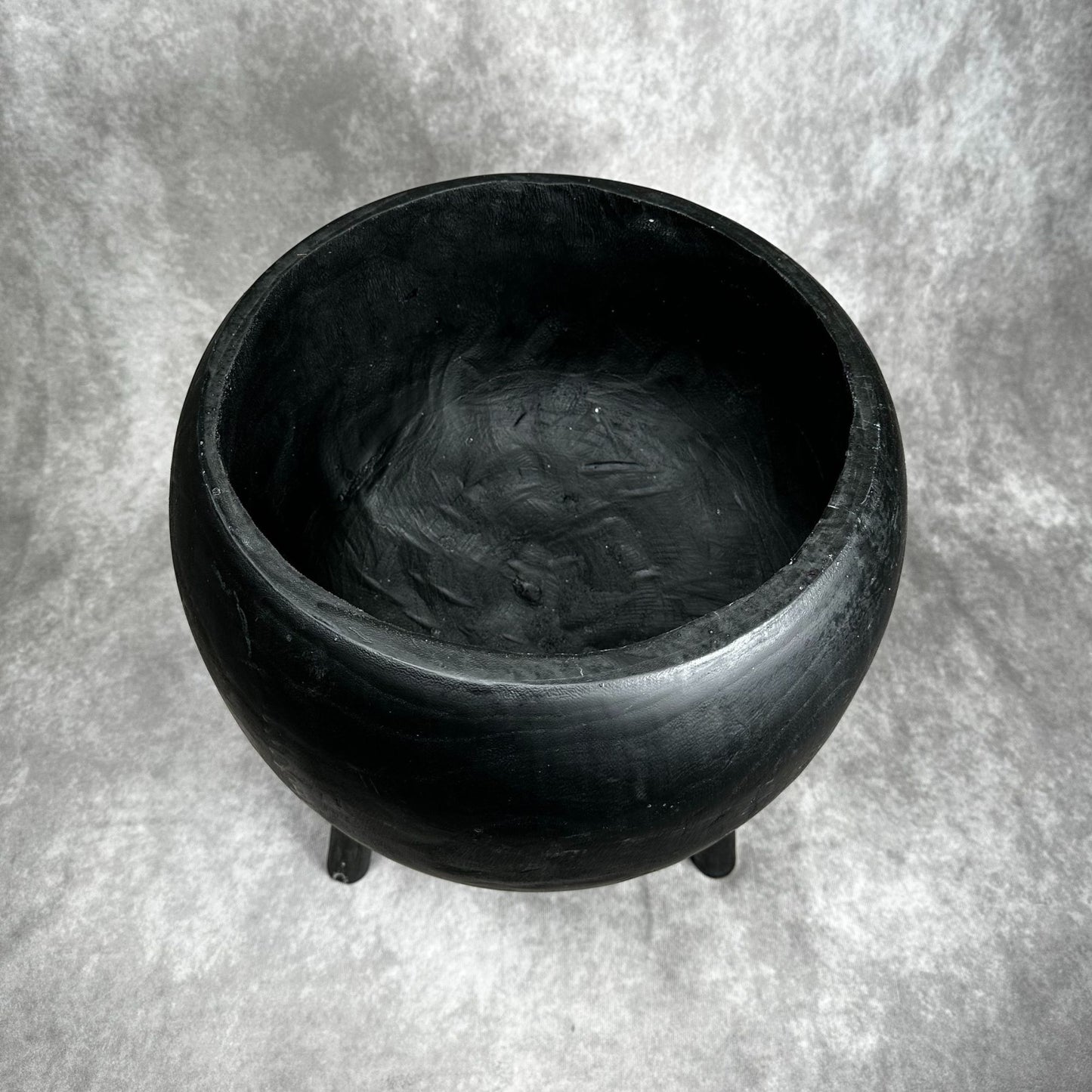 Modern Mid-Century Planter Paulownia Wood