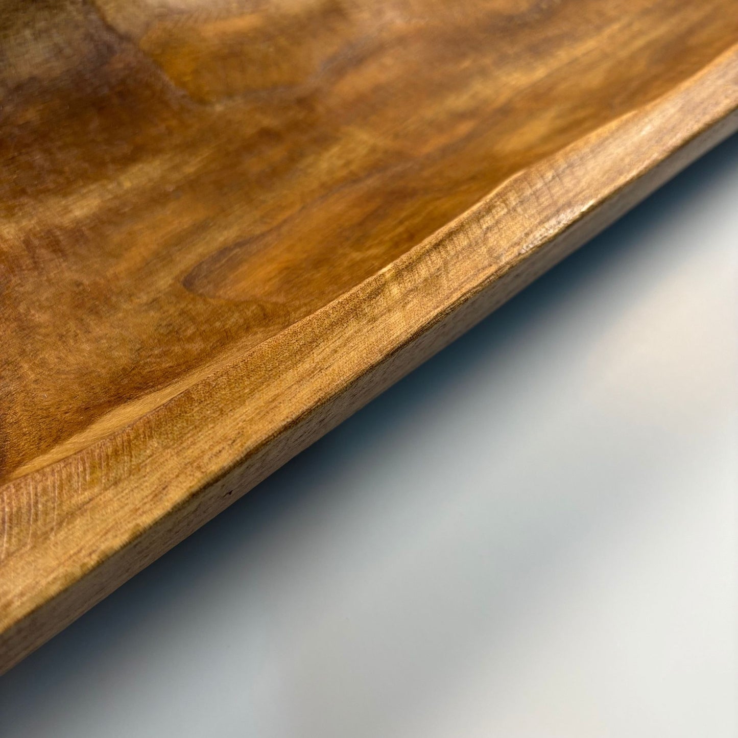 Natural Teak Wood Serving Tray