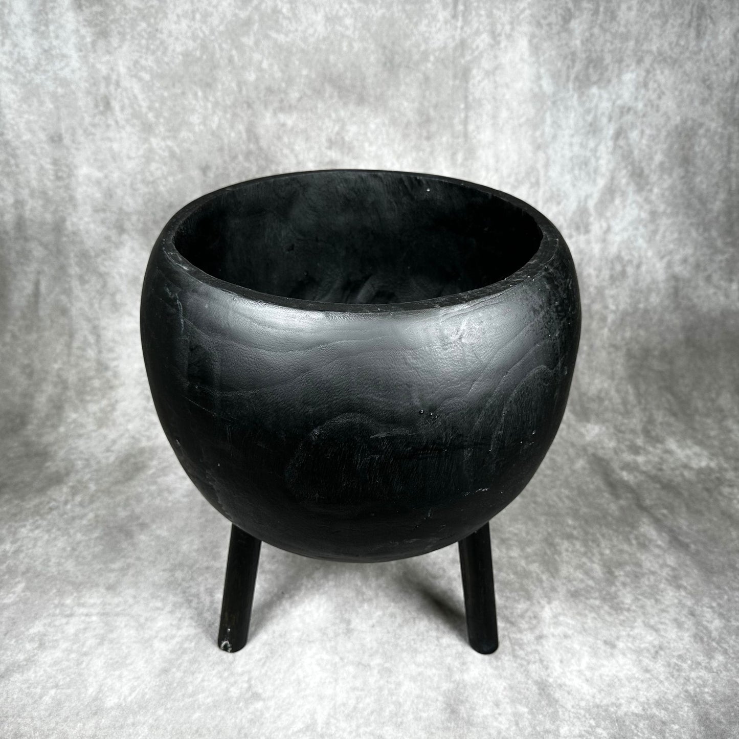 Modern Mid-Century Planter Paulownia Wood