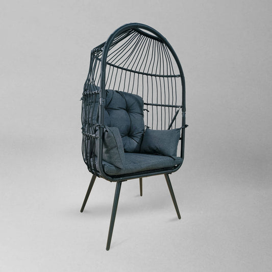 Tranquil Haven Elegant Standing Chair, Black