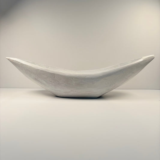 Natural Paulownia Wood Serving Bowl