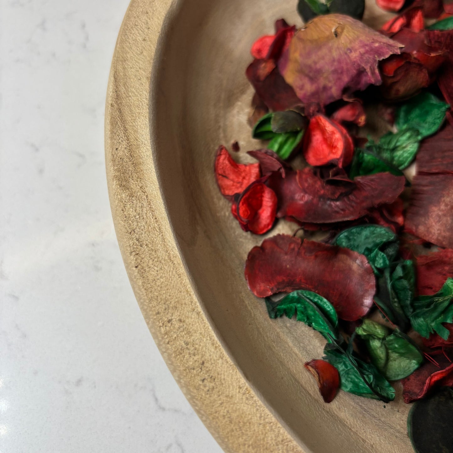 Elemental Harmony Rustic Luxe Decorative Bowl