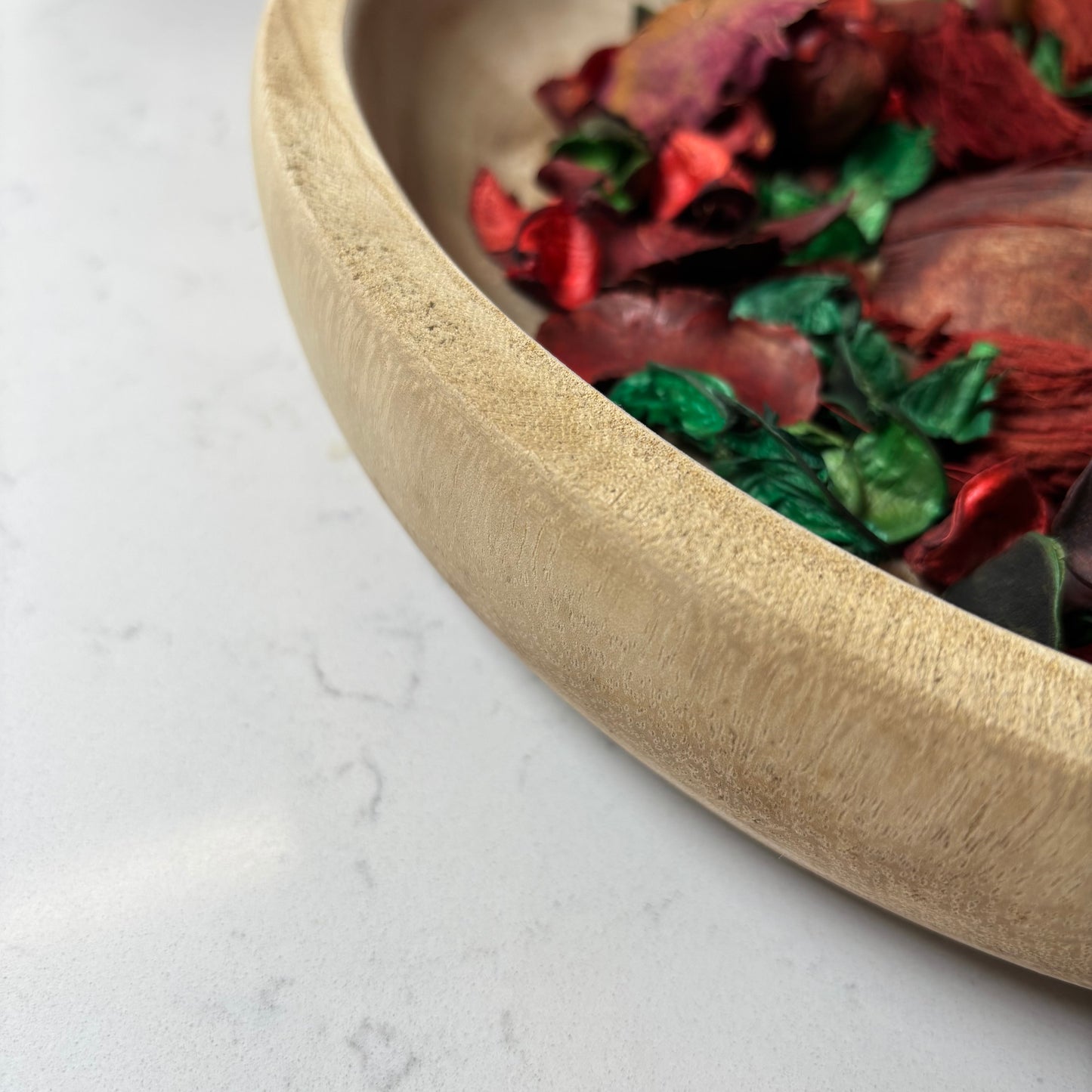 Elemental Harmony Rustic Luxe Decorative Bowl