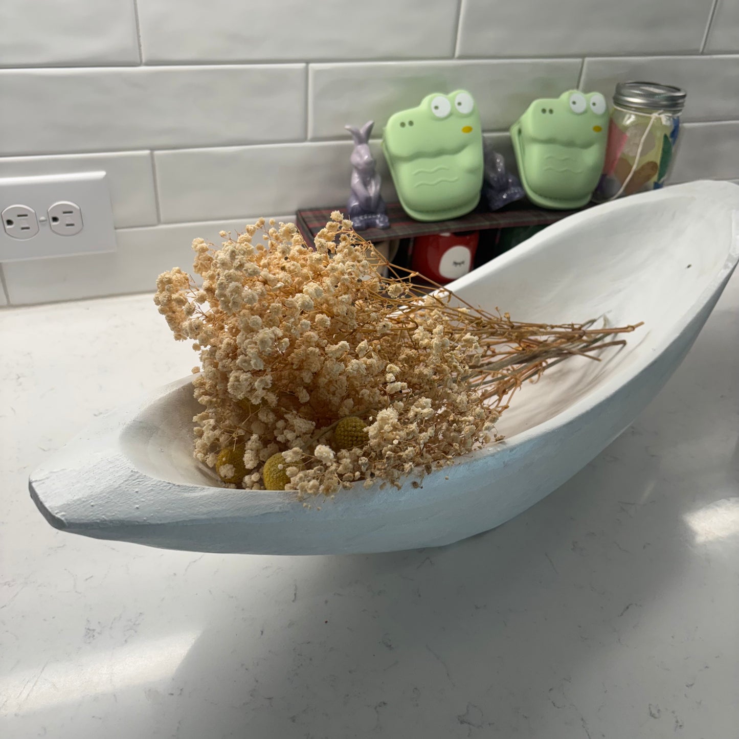 Natural Paulownia Wood Serving Bowl