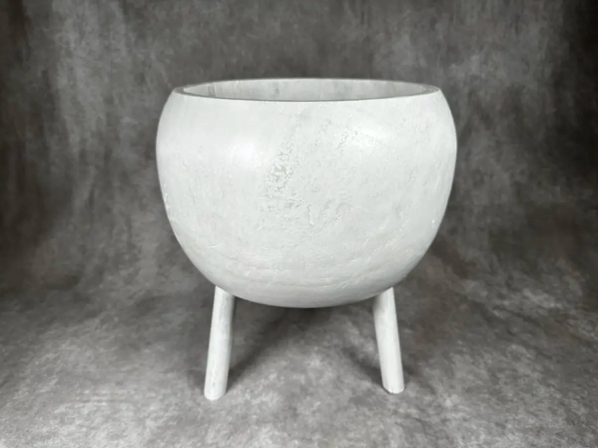 Modern Mid-Century Planter Paulownia Wood