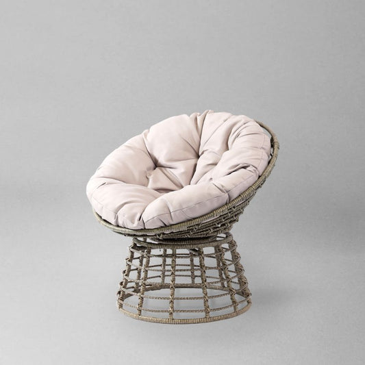 CloudNest Papasan Chair – A Sanctuary of Comfort and Style