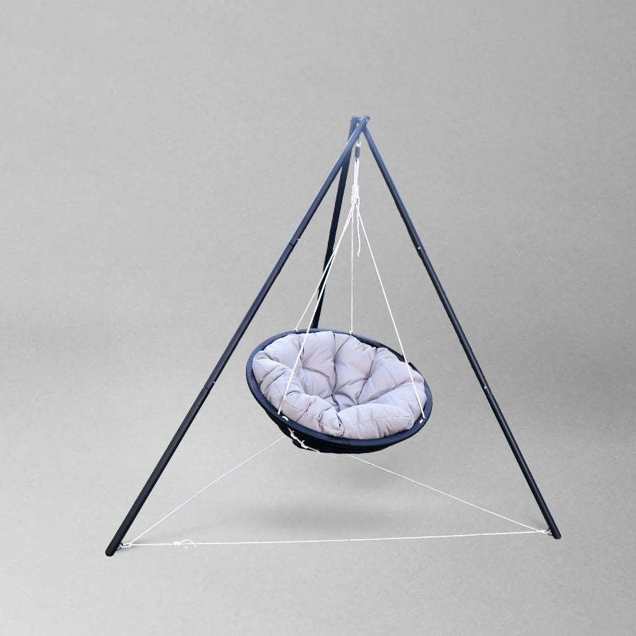 Hanging Chair - TrioNest Cozy Triangular Stand for Relaxation