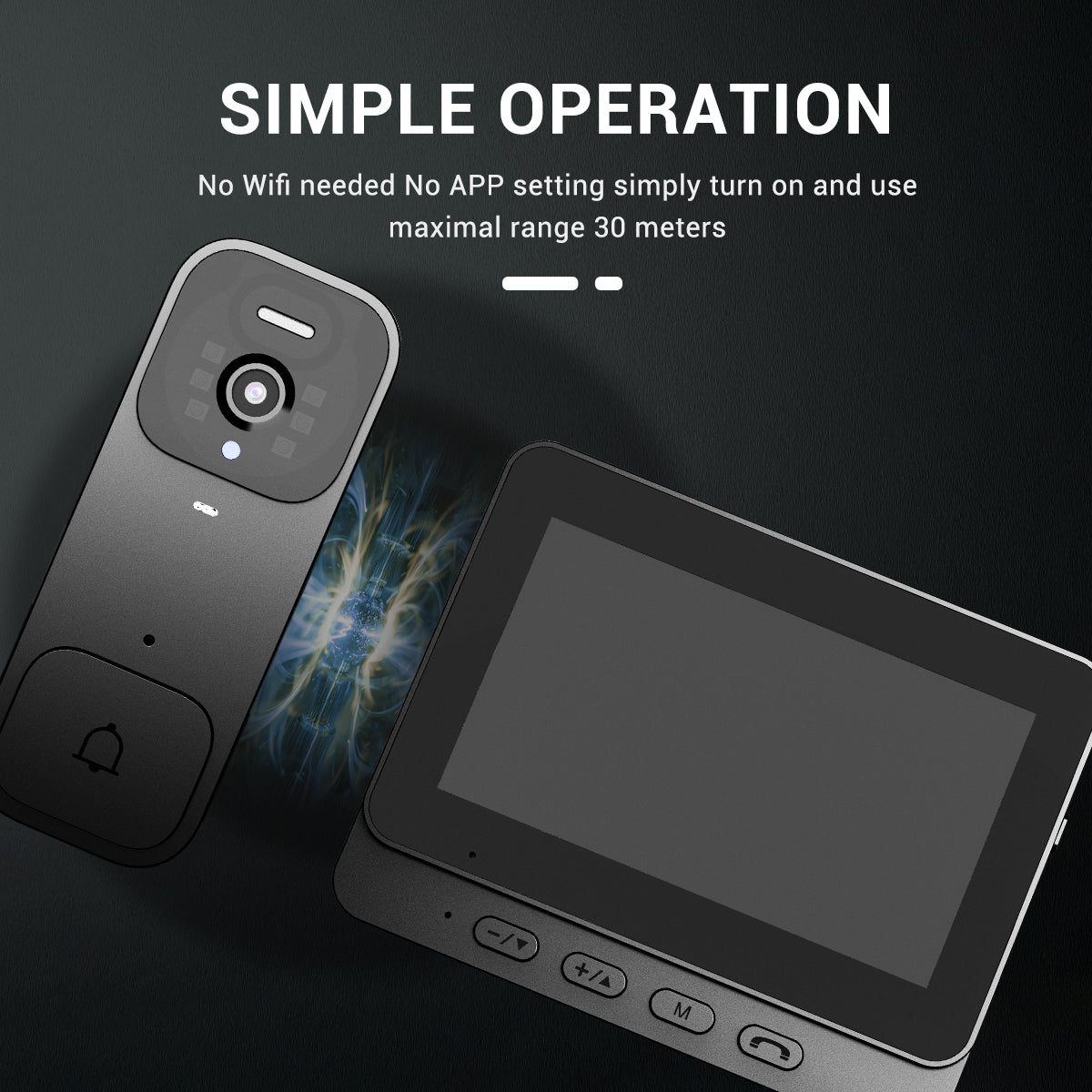 X7 Wireless Video Doorbell Intercom System 