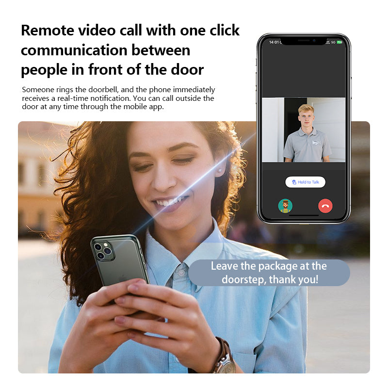 X6-A Wireless Video Doorbell Camera