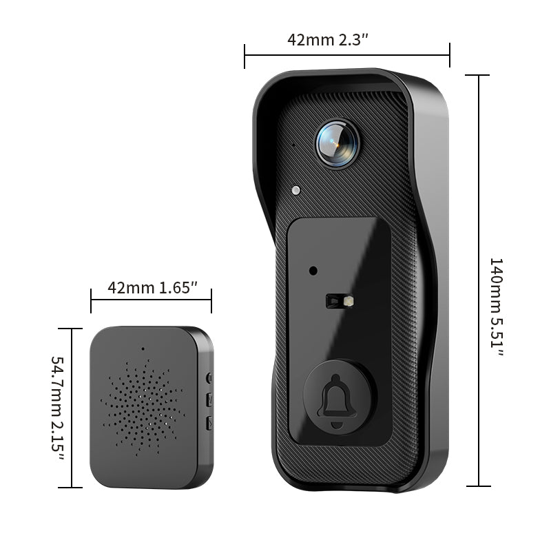 X6-A Wireless Video Doorbell Camera