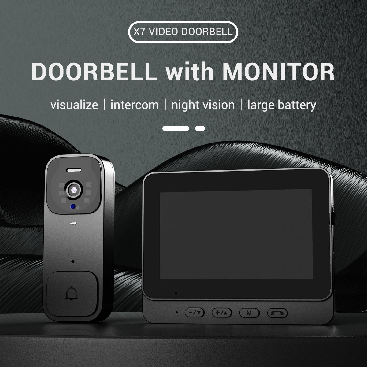 X7 Wireless Video Doorbell Intercom System 
