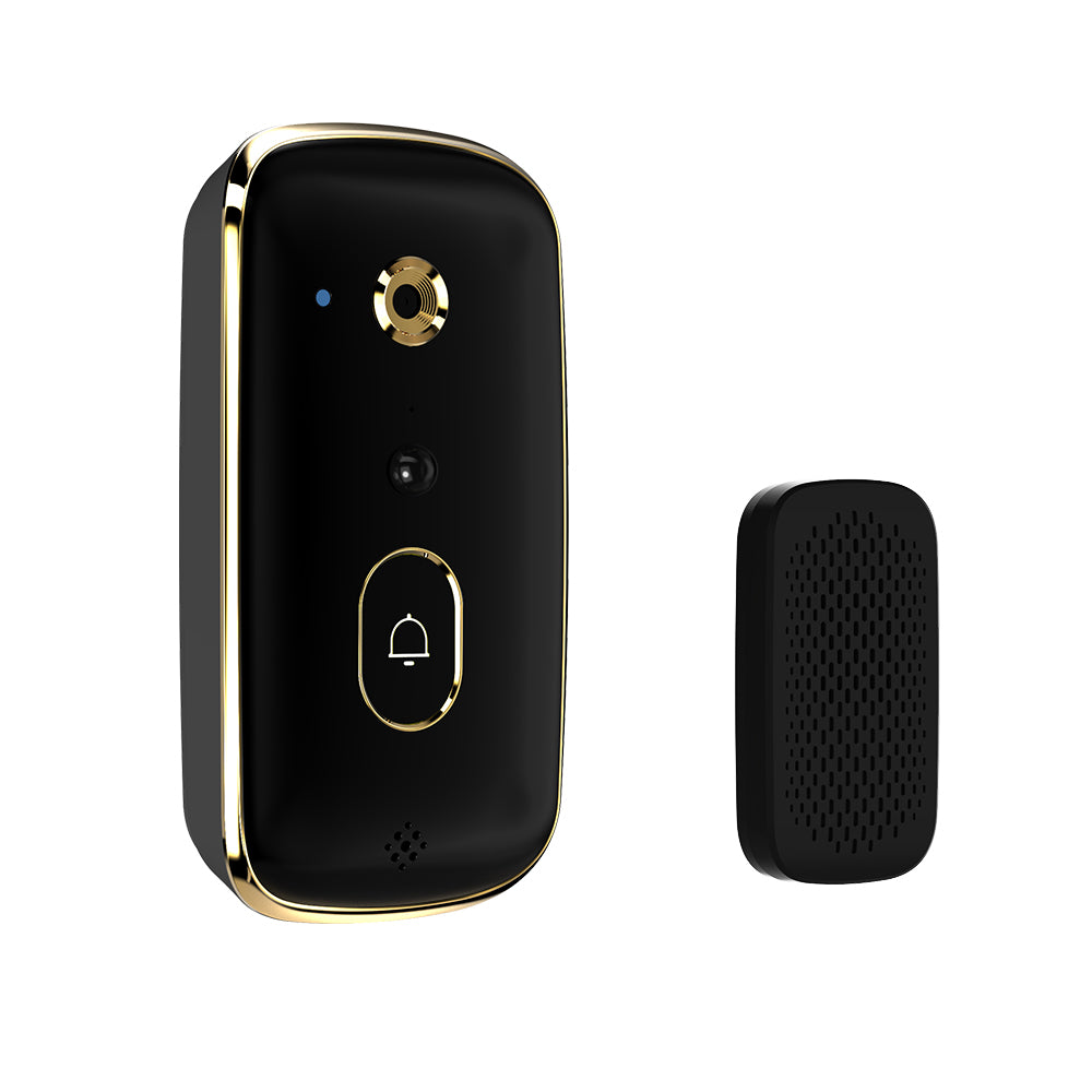 X10 Smart Video Doorbell with 1800mAh Battery & PIR Motion Detection